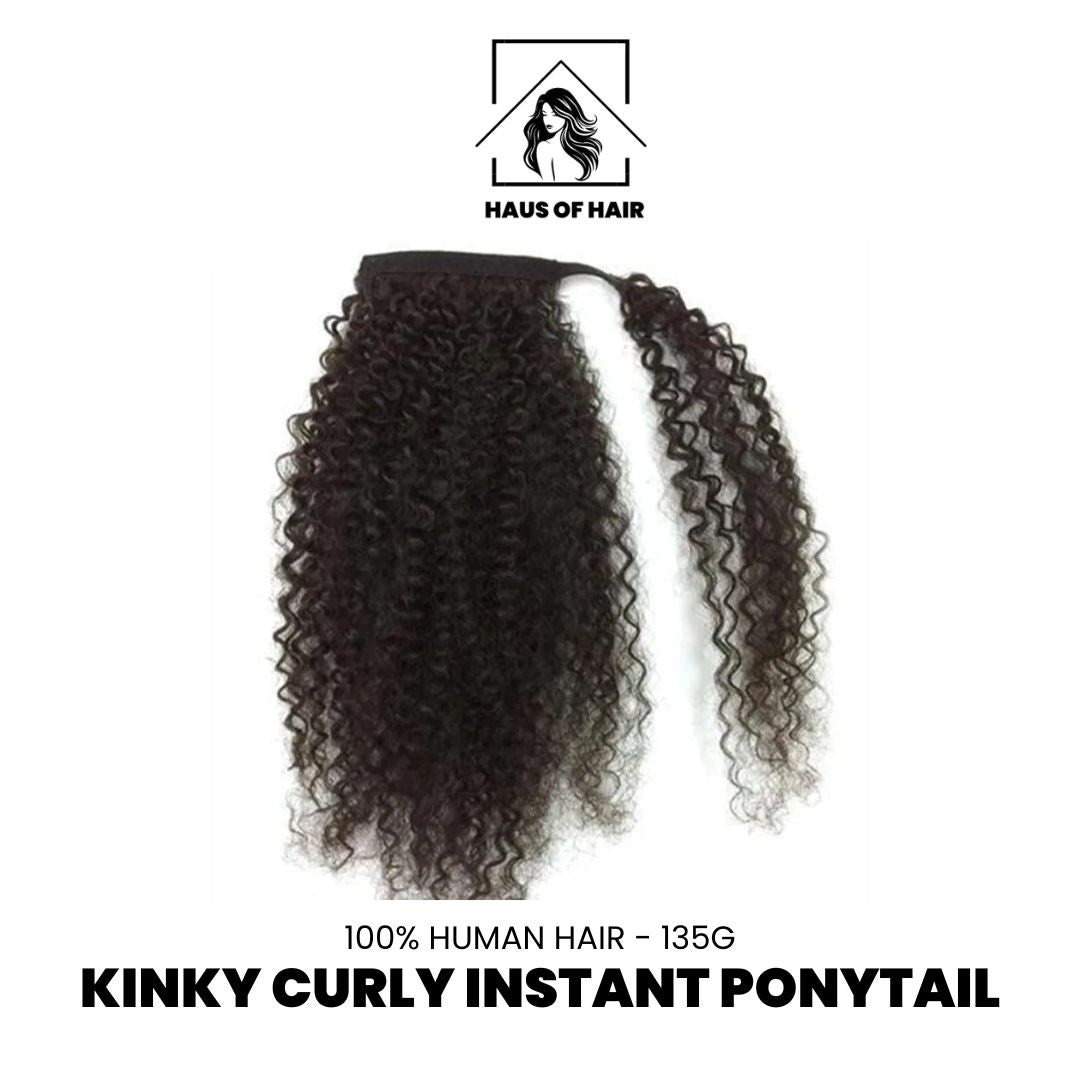 Instant Ponytail - Afro Curly